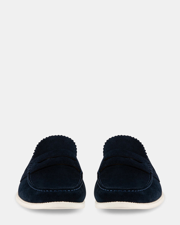 Steven New York Ramsee Bleu Marine Suede