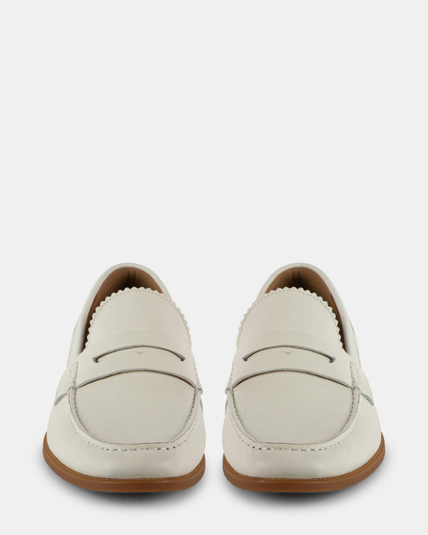 Steven New York Ramsee-l Cuir Blanc