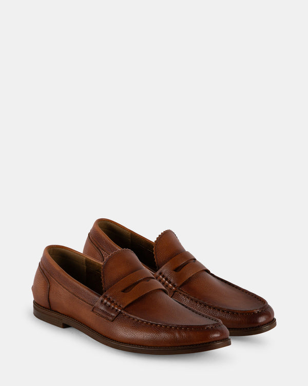 Steven New York Ramsee-l Cuir Brun