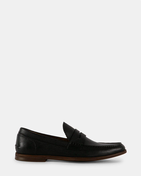 steven new york Ramsee-l Cuir Noir