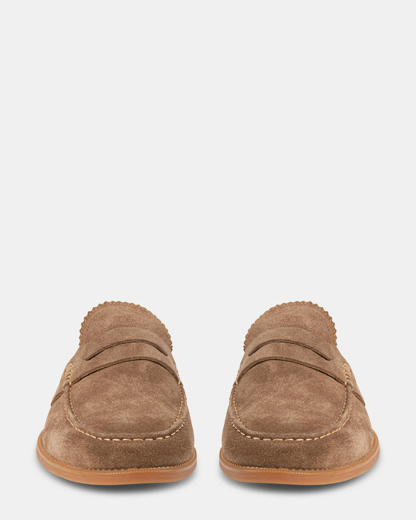 Steven New York Ramsee Taupe Suede