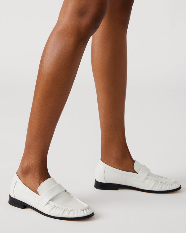 Steven New York Ridley Blanc Cuir