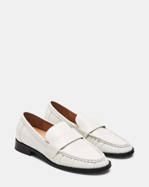 Steven New York Ridley Blanc Cuir