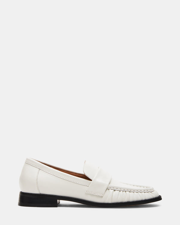 steven new york Ridley Blanc Cuir