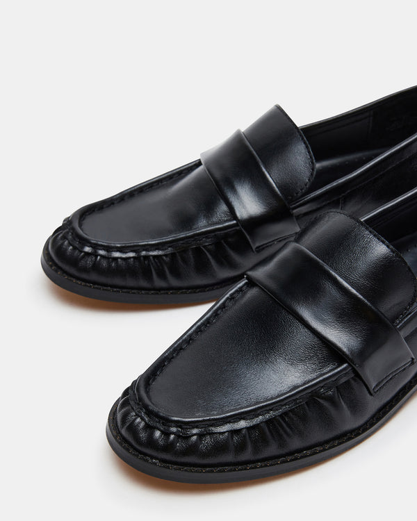 Steven New York Ridley Cuir Noir