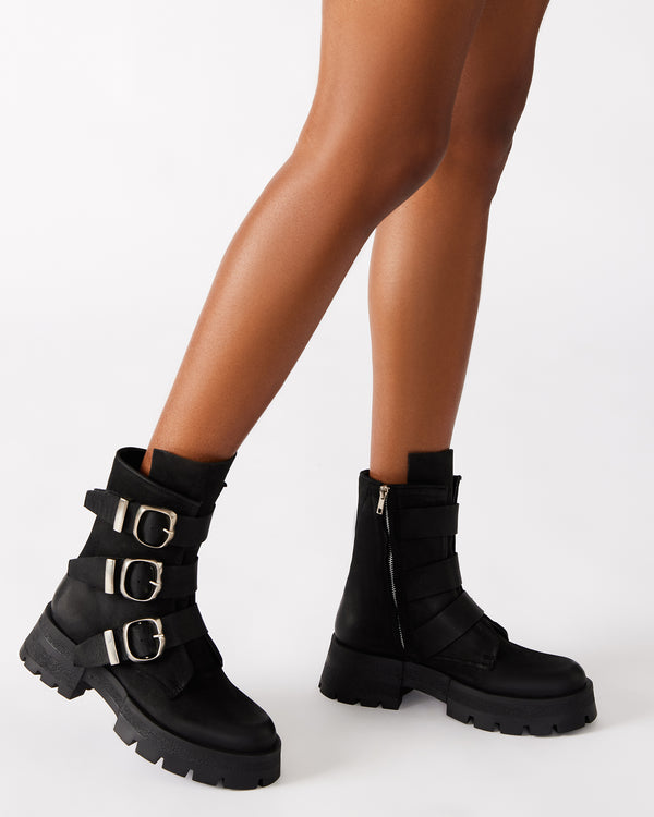 Steven New York Roland Cuir Noir