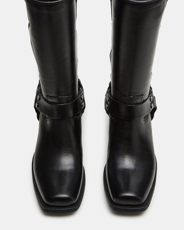 Steven New York Ruskin Noir Cuir