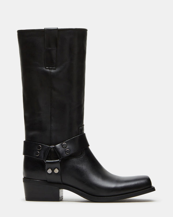 steven new york Ruskin Noir Cuir