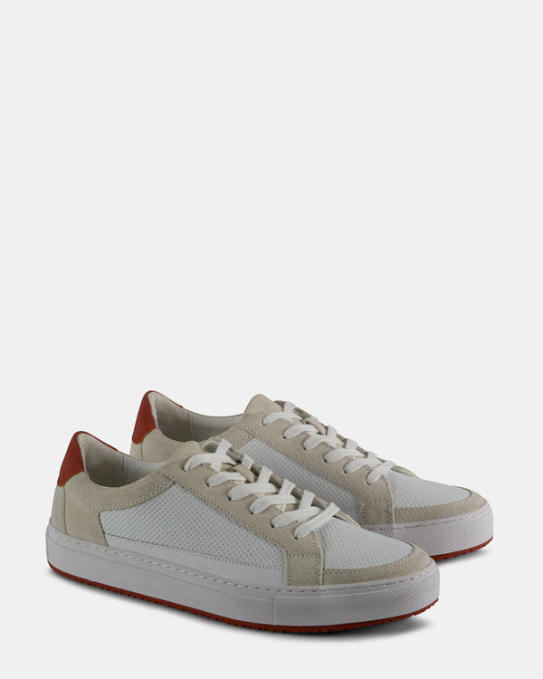 Steven New York Ryckie Cuir Blanc