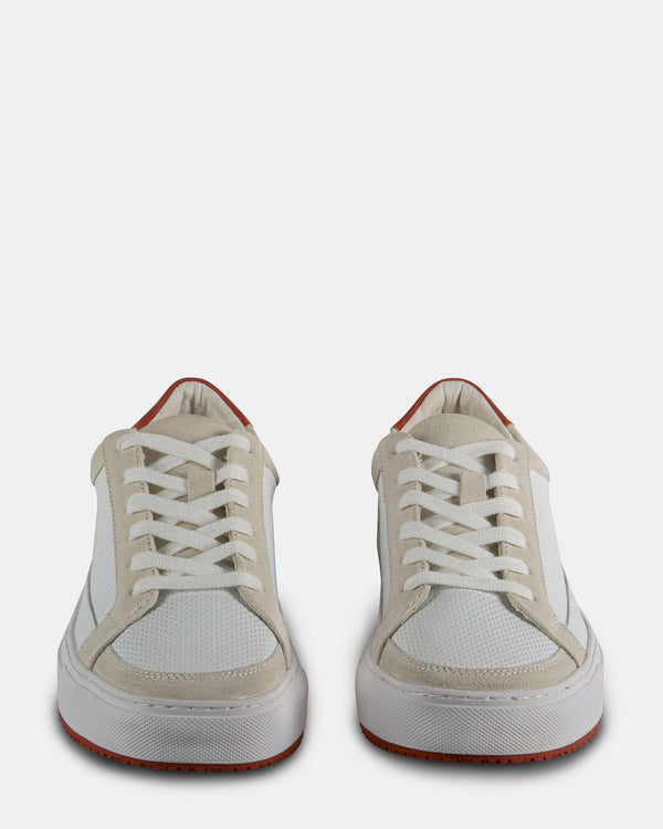 Steven New York Ryckie Cuir Blanc