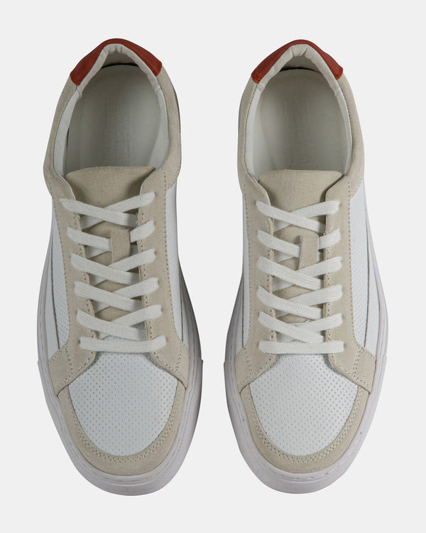 Steven New York Ryckie Cuir Blanc