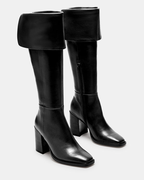 Steven New York Sierra Cuir Noir