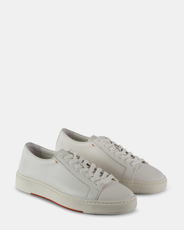 Steven New York Standard Blanc Cuir