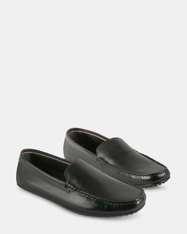 Steven New York Stenson Cuir Noir