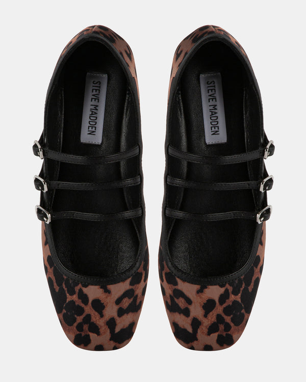 Steven New York Stoic Satin Léopard