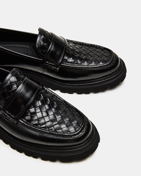 Steven New York Strand Noir Cuir