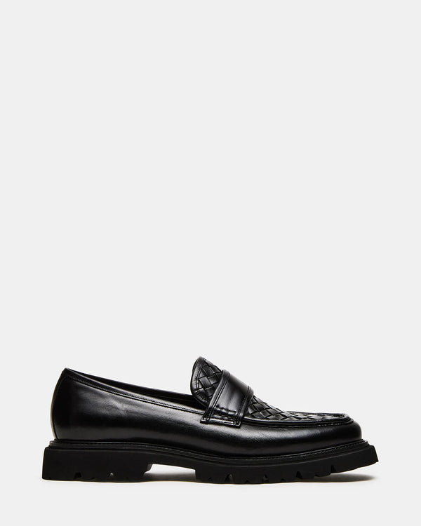 steven new york Strand Noir Cuir