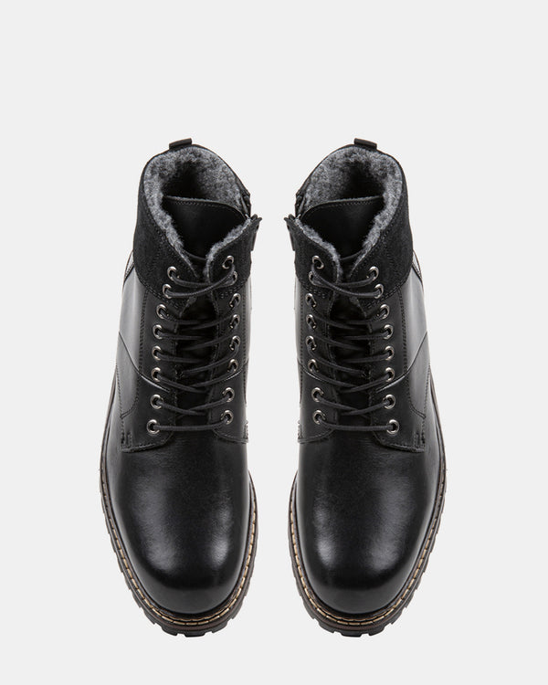 Steven New York Stratusf Cuir Noir