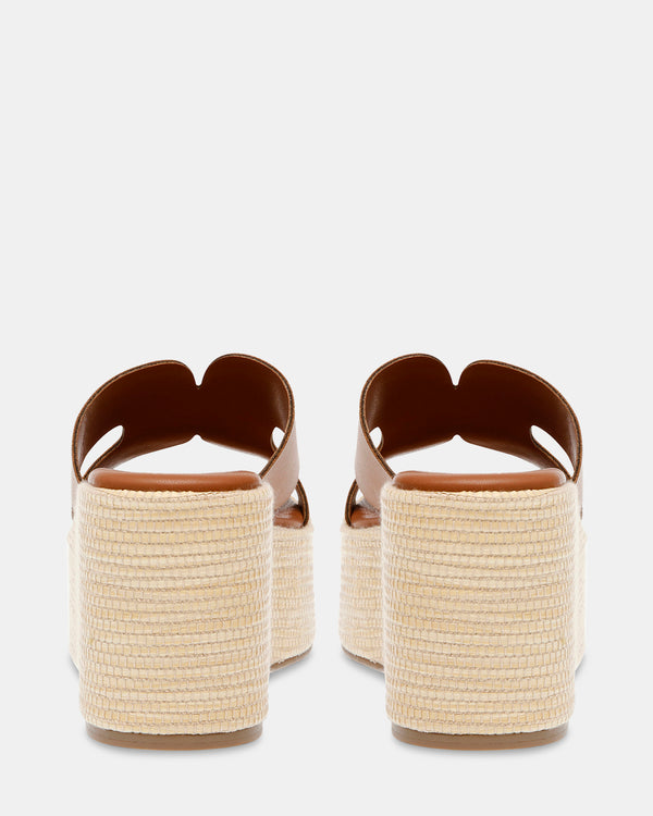 Steven New York Summerset Brun Clair Cuir