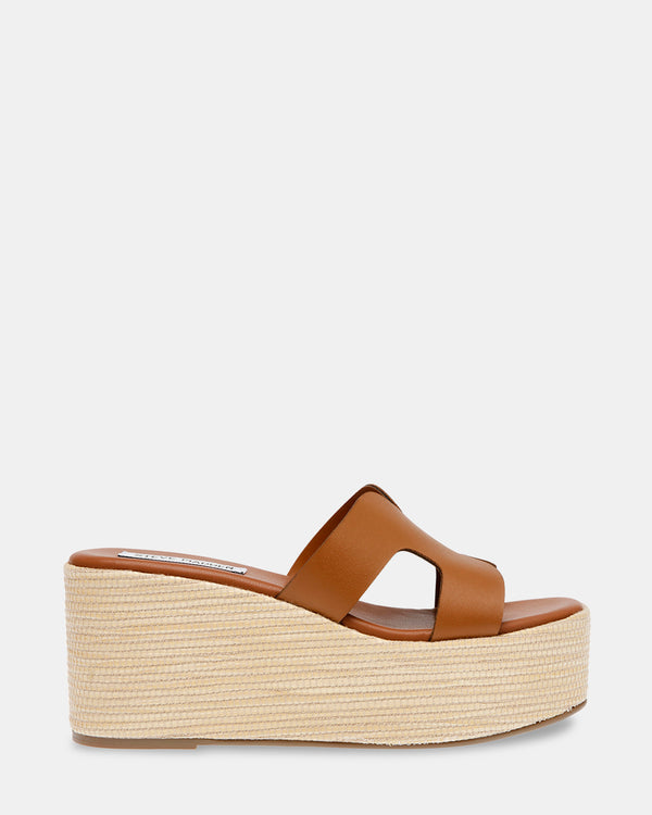 steven new york Summerset Brun Clair Cuir