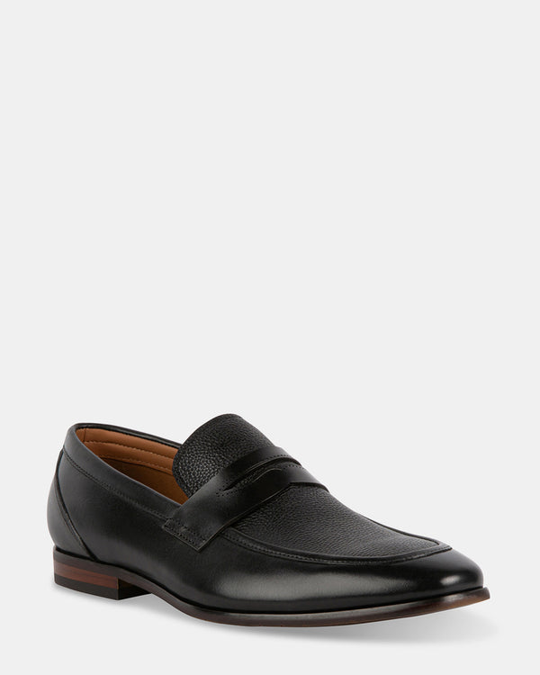 Steven New York Taver Cuir Noir