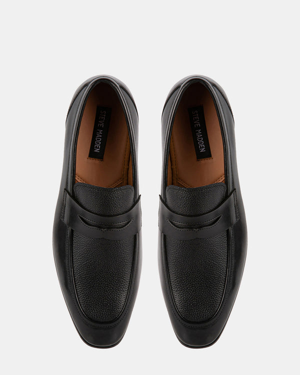 Steven New York Taver Cuir Noir