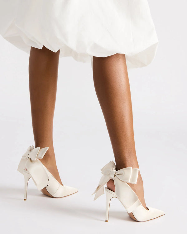 Steven New York Teacup Satin Blanc