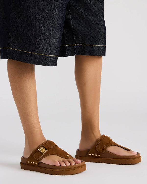 Steven New York Thona Tan Suède