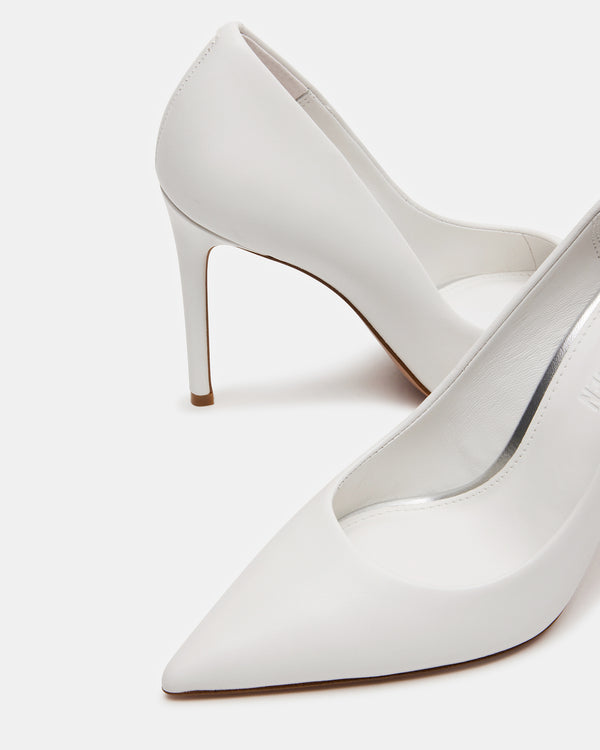 Steven New York Thrive Blanc Cuir