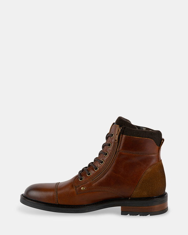 Steven New York Usko Cuir Cognac