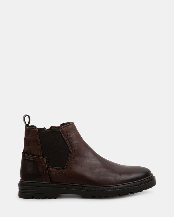 steven new york Usmonn Cuir Marron