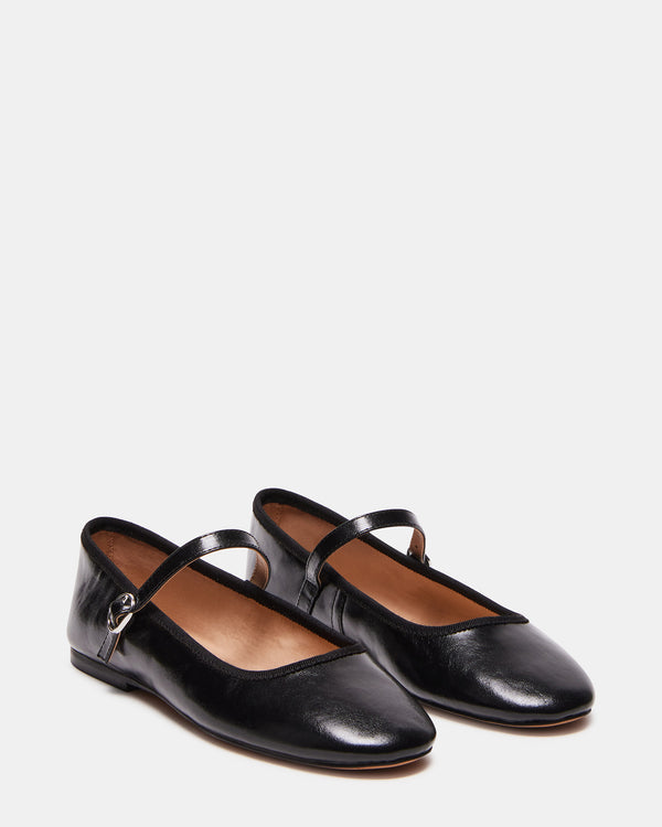 Steven New York Vinetta Cuir Noir