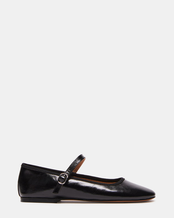 steven new york Vinetta Cuir Noir