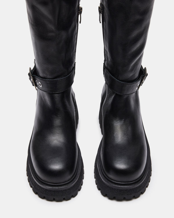 Steven New York Willoww Cuir Noir