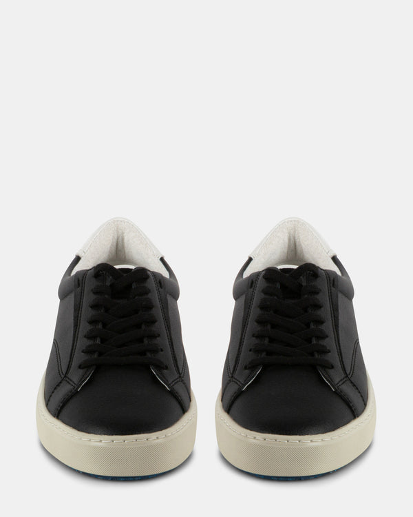 Steven New York Xavvier Cuir Noir-blanc