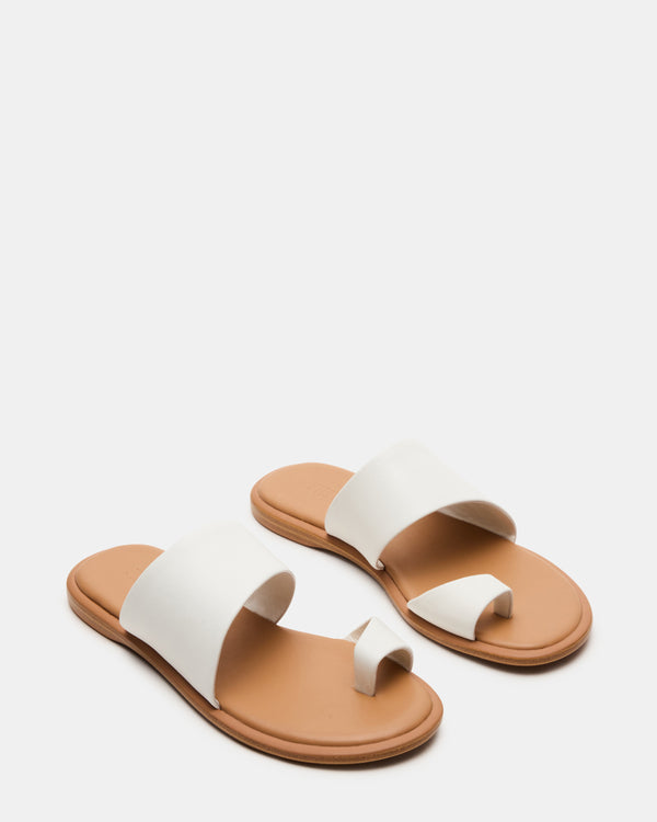 Steven New York Zanii Cuir Blanc