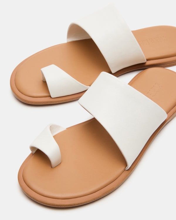 Steven New York Zanii Cuir Blanc