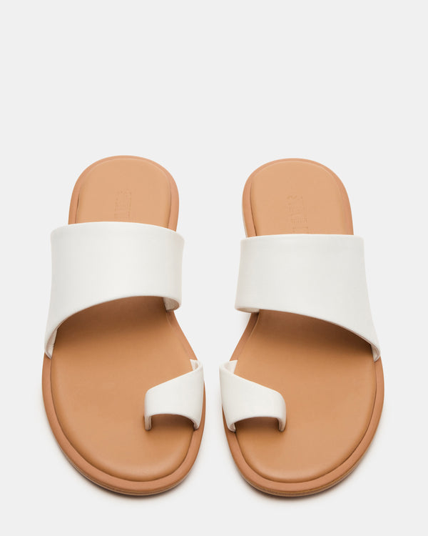 Steven New York Zanii Cuir Blanc