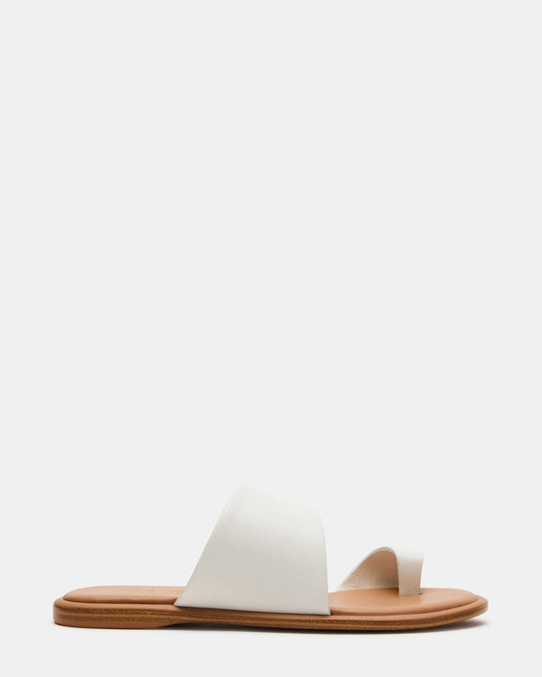 steven new york Zanii Cuir Blanc