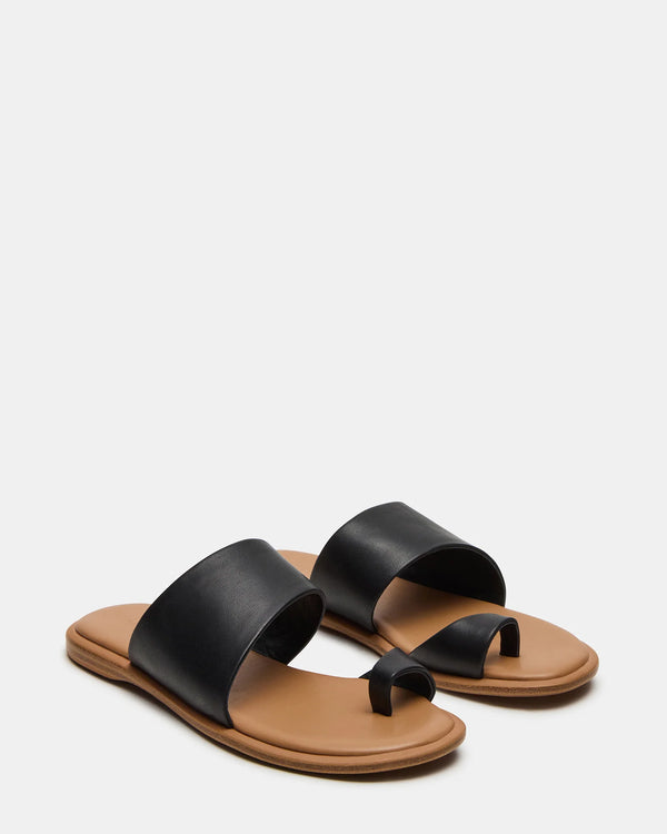 Steven New York Zanii Cuir Noir