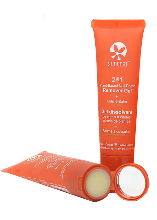 suncoat Gel et baume dissolvant naturel pour vernis à ongles