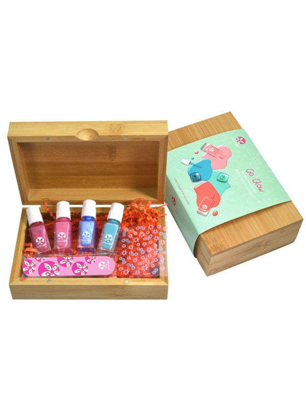 suncoat Coffret manucure en bambou Go Glow