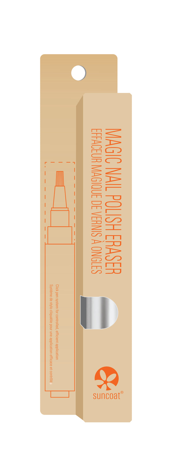 Suncoat Natural Nail Polish Remover In A Click Pen