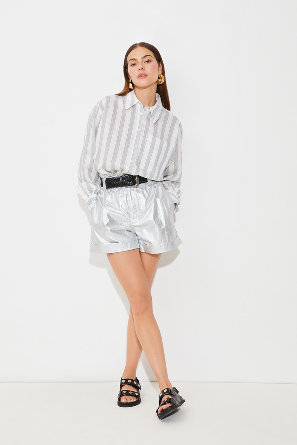 Suncoo Ariola Ceinture En Cuir Tressé Noir