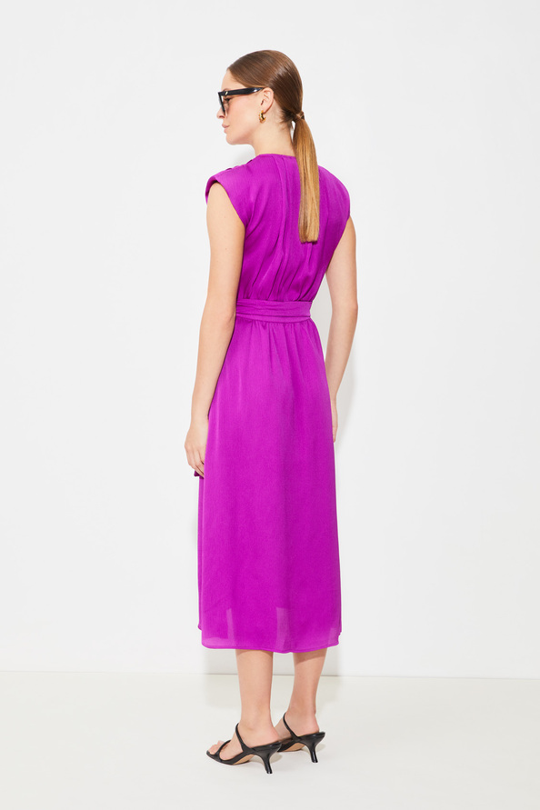 Suncoo Cesaria Robe Portefeuille Ceinturée