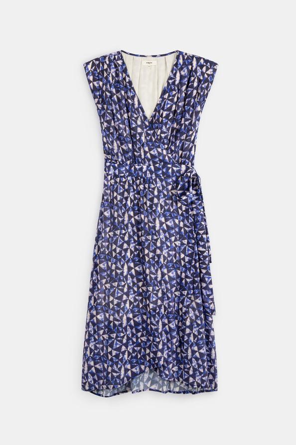 Suncoo Chira Robe Midi à Imprimé Graphique