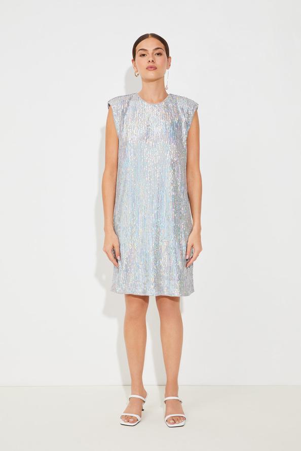 suncoo Come Robe sans manches à sequins