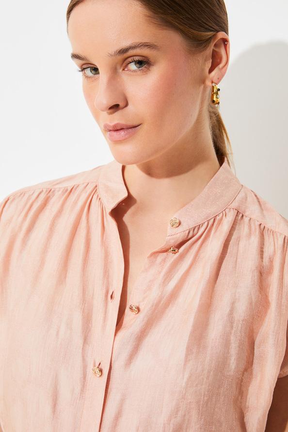 Suncoo Cuba Robe Chemise Ceinturée Irisée