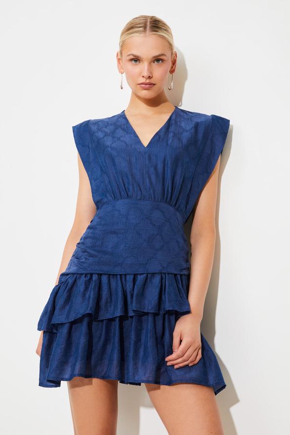 Suncoo Cyana Robe Courte Jacquard Irisé