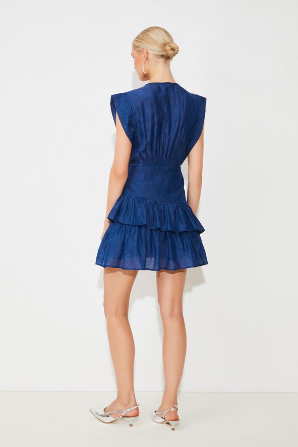 Suncoo Cyana Robe Courte Jacquard Irisé